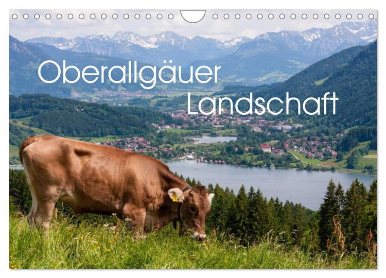 Produktbild: Oberallg&auml;uer Landschaft (Wandkalender 2026 DIN A4 quer), CALVENDO Monatskalender