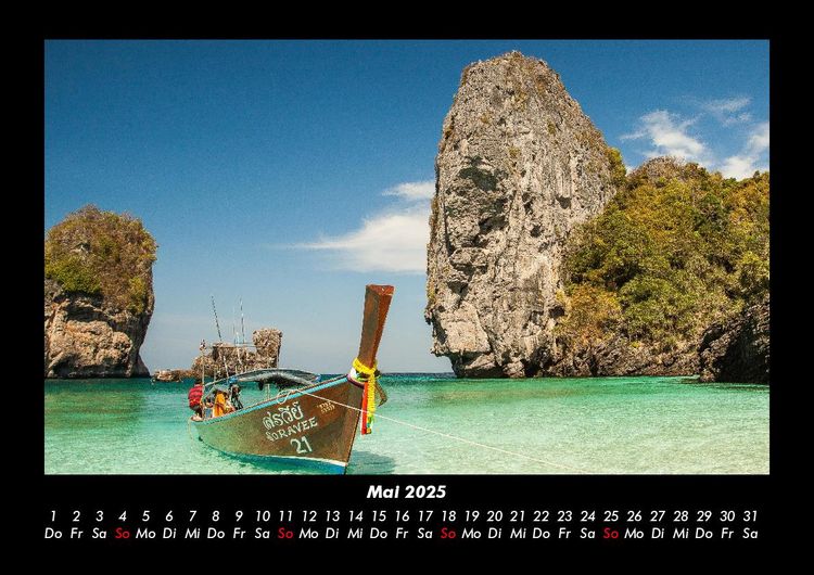 Produktbild: Trauminseln 2025 Fotokalender DIN A3