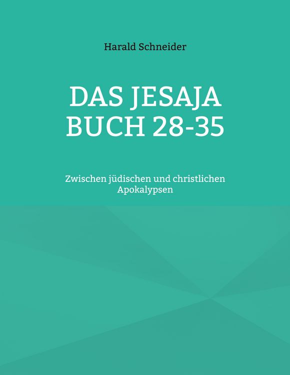 Produktbild: Das Jesaja Buch 28-35