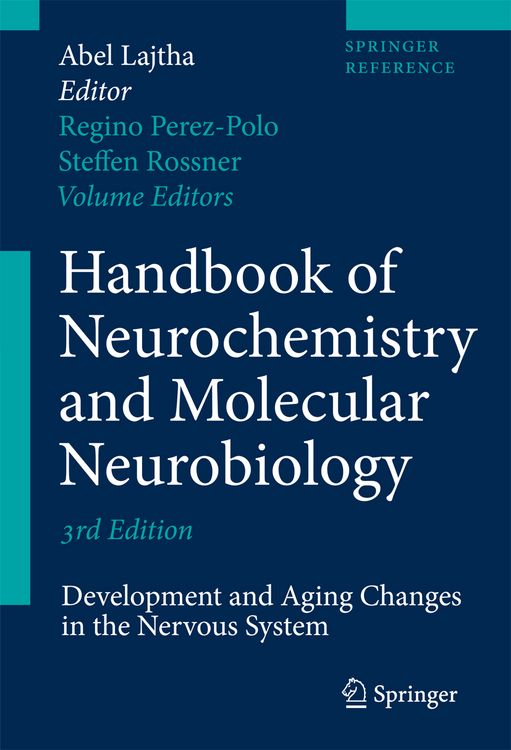 Produktbild: Handbook of Neurochemistry and Molecular Neurobiology