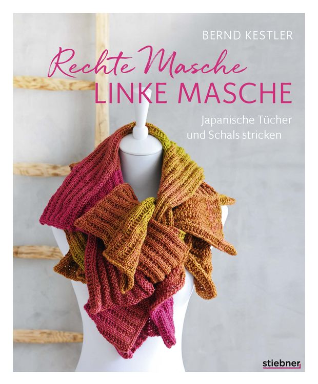 Produktbild: Rechte Masche, linke Masche. Japanische T&uuml;cher und Schals stricken.