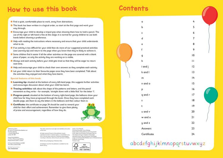 Produktbild: First Letters Ages 3-5