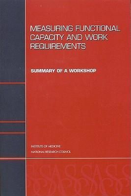 Produktbild: Measuring Functional Capacity and Work Requirements