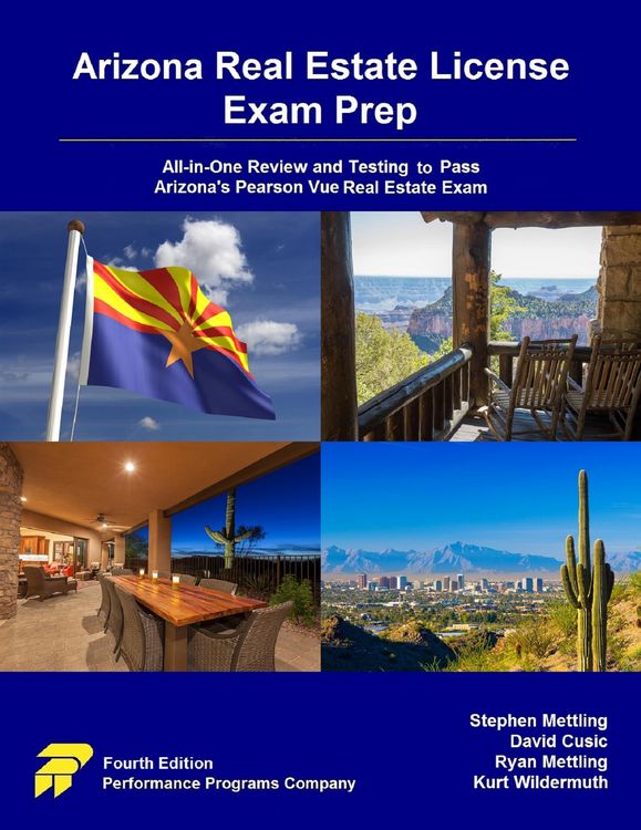 Produktbild: Arizona Real Estate License Exam Prep: All-in-One Review and Testing to Pass Arizona's Pearson Vue Real Estate Exam