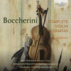 Produktbild: Boccherini:Complete Violin Sonatas,Vol.1