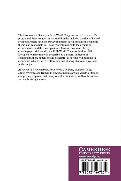 Produktbild: Advances in Econometrics