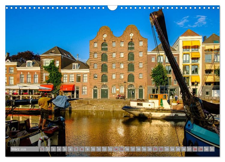 Produktbild: Ein Blick auf Delfshaven (Wandkalender 2026 DIN A3 quer), CALVENDO Monatskalender