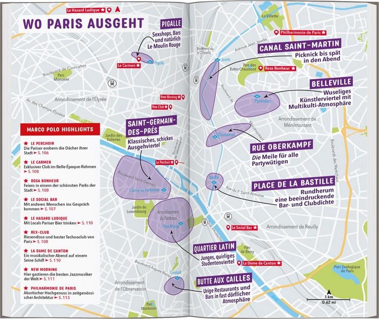 Produktbild: MARCO POLO Reiseführer Paris