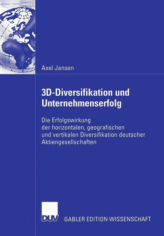 Produktbild: 3D-Diversifikation und Unternehmenserfolg