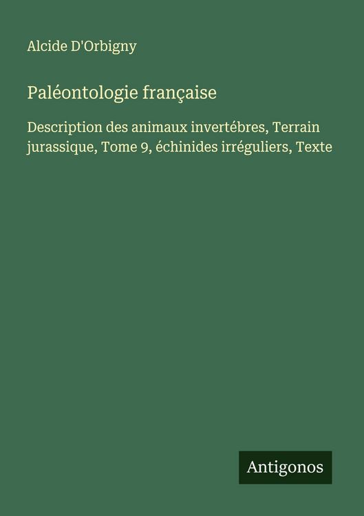 Produktbild: Pal&eacute;ontologie fran&ccedil;aise
