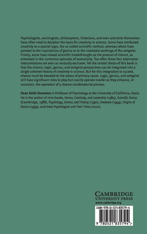 Produktbild: Creativity in Science