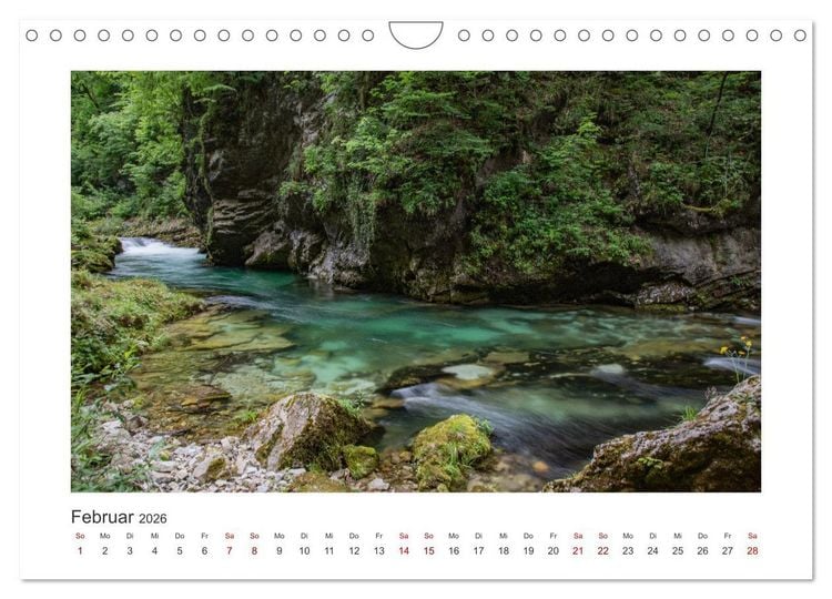 Produktbild: Slowenien - Wilde B&auml;ren und zauberhafte Natur (Wandkalender 2026 DIN A4 quer), CALVENDO Monatskalender