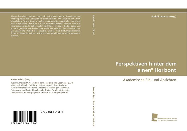 Produktbild: Perspektiven hinter den "einen" Horizont