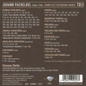 Produktbild: Pachelbel:Complete Organ Music