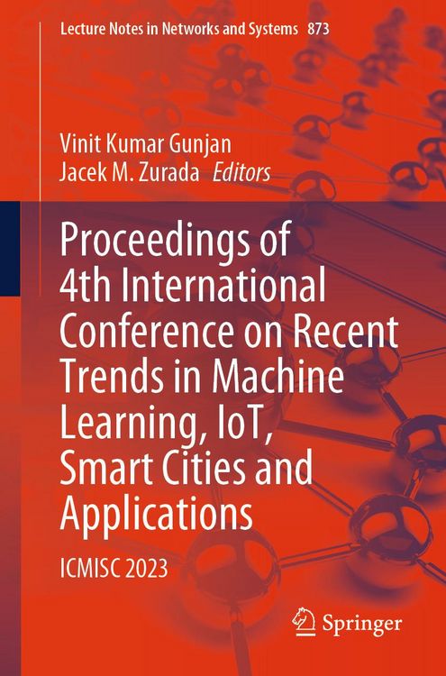 Produktbild: Proceedings of 4th International Conference on Recent Trends in Machine Learning, IoT, Smart Cities and Applications