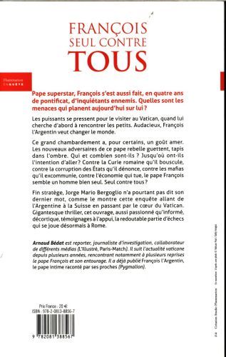 Produktbild: Fran&ccedil;ois, seul contre tous : enqu&ecirc;te sur un pape en danger