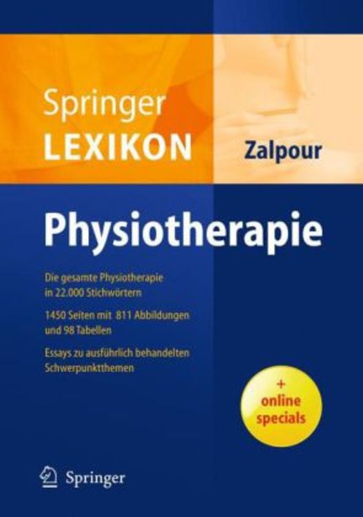 Produktbild: Springer Lexikon Physiotherapie