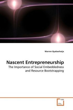 Produktbild: Byabashaija, W: Nascent Entrepreneurship