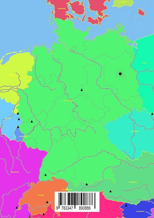 Produktbild: Kontinent Europa geographischer Atlas Arbeitsheft f&uuml;r Kinder
