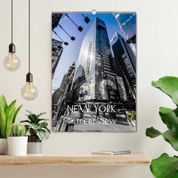Produktbild: NEW YORK &ndash; street view (Wandkalender 2026 DIN A2 hoch), CALVENDO Monatskalender