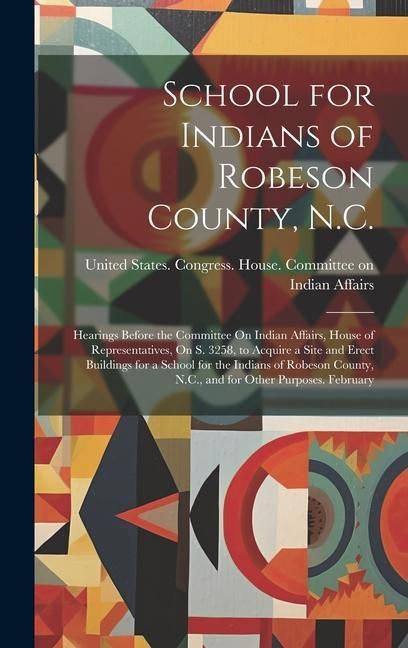 Produktbild: School for Indians of Robeson County, N.C.