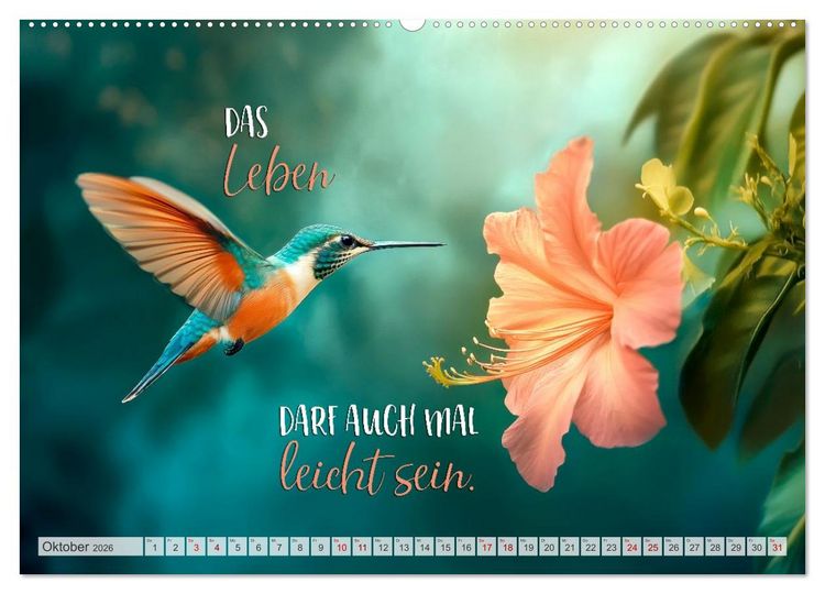 Produktbild: Ein tierisch gutes Jahr (hochwertiger Premium Wandkalender 2026 DIN A2 quer), Kunstdruck in Hochglanz