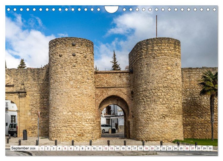 Produktbild: Andalusien - Ronda (Wandkalender 2026 DIN A4 quer), CALVENDO Monatskalender