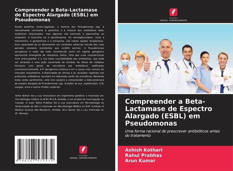 Produktbild: Compreender a Beta-Lactamase de Espectro Alargado (ESBL) em Pseudomonas