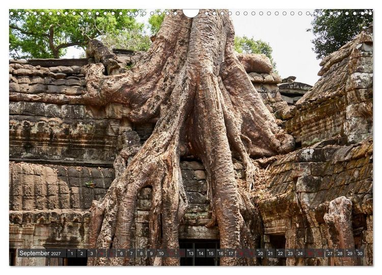 Produktbild: Kambodscha - Laos - Bangkok (Wandkalender 2027 DIN A3 quer), CALVENDO Monatskalender