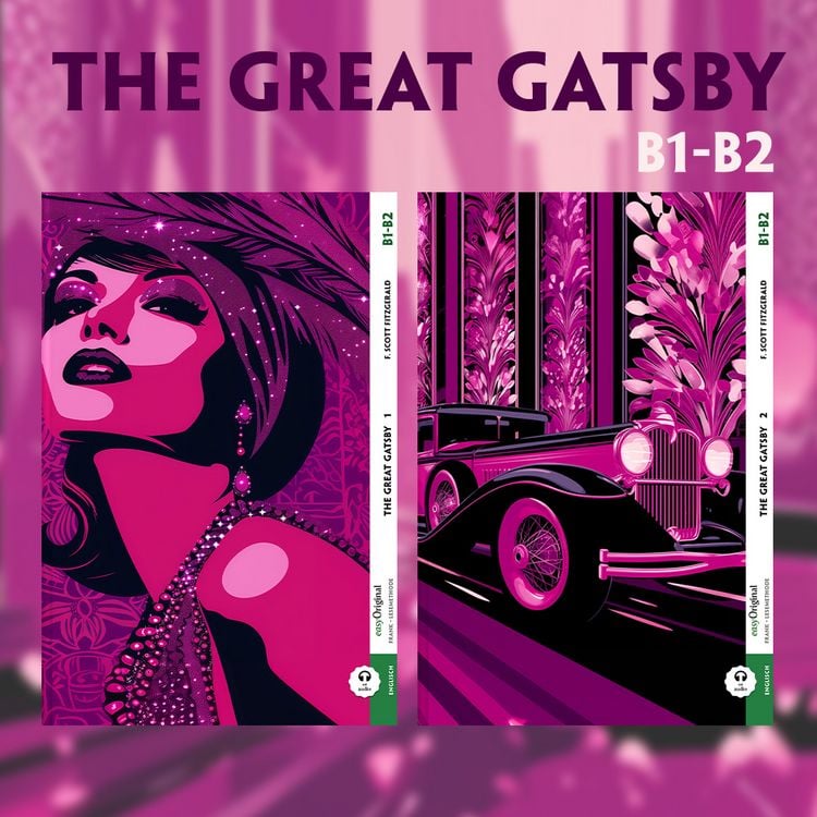 Produktbild: The Great Gatsby- B1-B2 - 2 Teile (+ Audio-Online)
