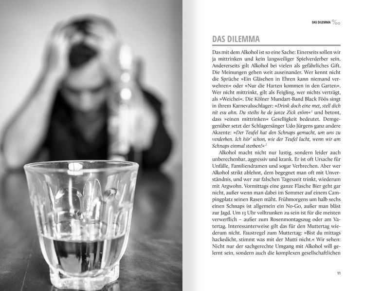 Produktbild: Die Sache mit dem Alkohol