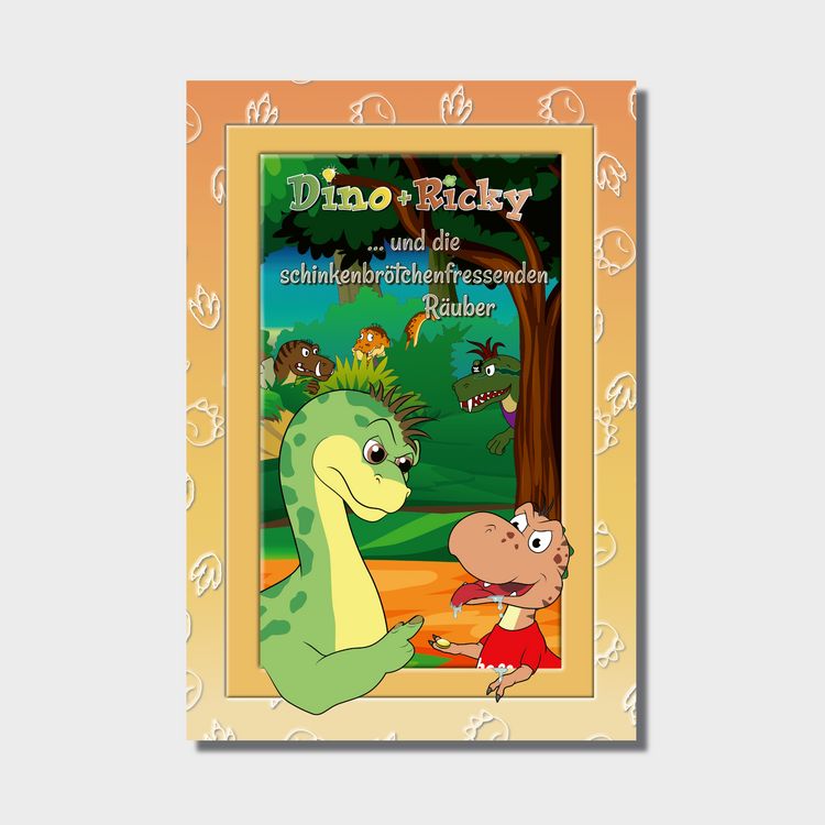 Produktbild: Dino + Ricky (1) und die schinkenbr&ouml;tchenfressenden R&auml;uber