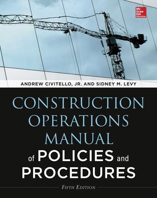 Produktbild: Construction Operations Manual of Policies and Procedures 5e (Pb)