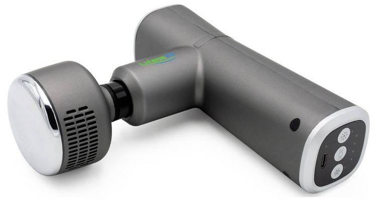 Produktbild: Lifenaxx LX-041 Massageger&auml;t Schwarz, Silber (matt)
