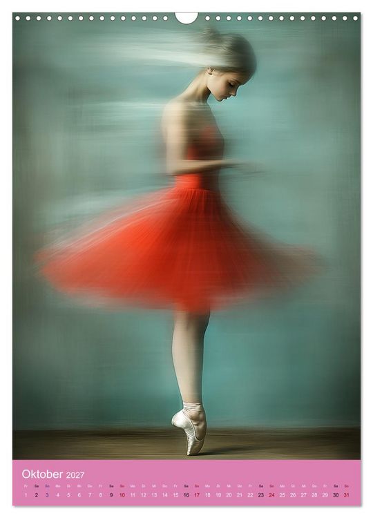 Produktbild: Sch&ouml;nheit und Eleganz im Ballett (Wandkalender 2027 DIN A3 hoch), CALVENDO Monatskalender