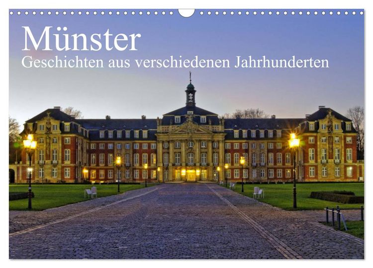 Produktbild: M&uuml;nster - Geschichten aus verschiedenen Jahrhunderten (Wandkalender 2026 DIN A3 quer), CALVENDO Monatskalender