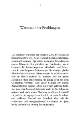 Produktbild: Warnem&uuml;nder Erz&auml;hlungen