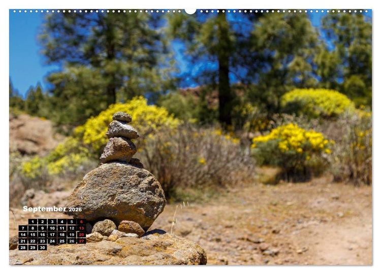 Produktbild: Auf Schusters Rappen... Gran Canaria (Wandkalender 2026 DIN A2 quer), CALVENDO Monatskalender