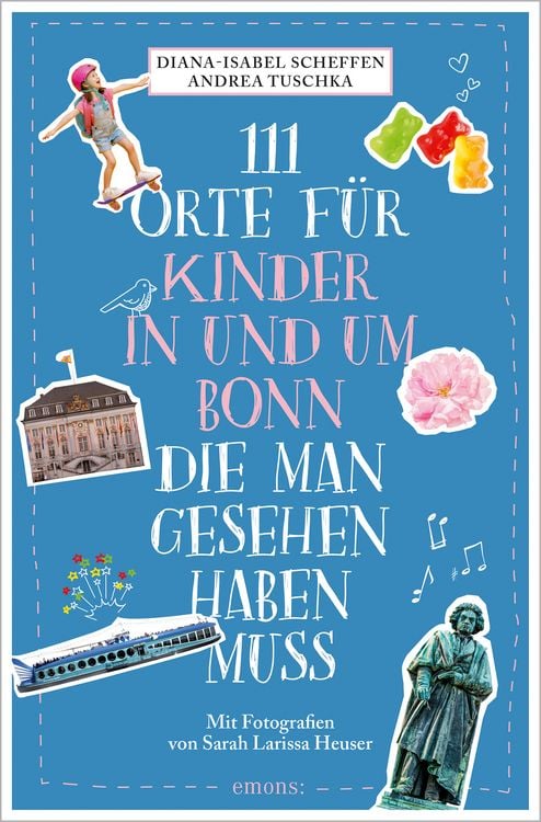 Produktbild: 111 Orte f&uuml;r Kinder in und um Bonn, die man gesehen haben muss