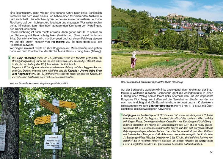 Produktbild: ROTHER Wanderf&uuml;hrer Albsteig