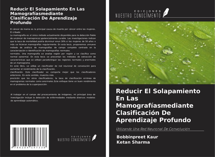 Produktbild: Reducir El Solapamiento En Las Mamograf&iacute;asmediante Clasificaci&oacute;n De Aprendizaje Profundo