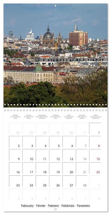 Produktbild: Austria - Vienna (Wall Calendar 2026 12 &times; 12 Inch) CALVENDO 12 Month Wall Calendar