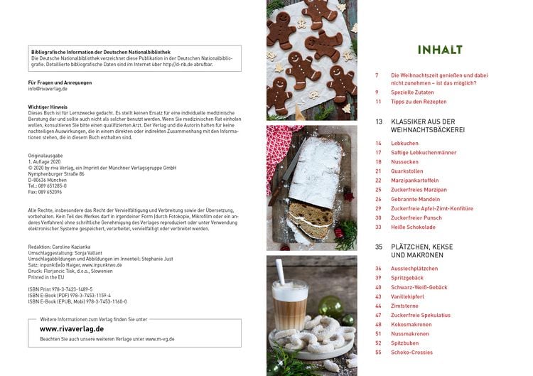 Produktbild: Abnehmen mit Pl&auml;tzchen, Lebkuchen und Co.