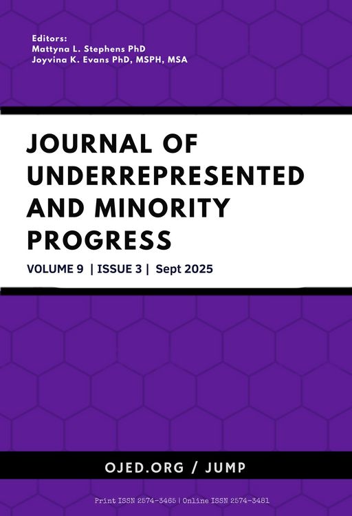 Produktbild: Vol. 9 No. 3 (2025): Journal of Underrepresented & Minority Progress