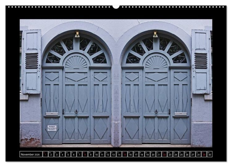 Produktbild: Karlsruhe Tag und Nacht (hochwertiger Premium Wandkalender 2026 DIN A2 quer), Kunstdruck in Hochglanz