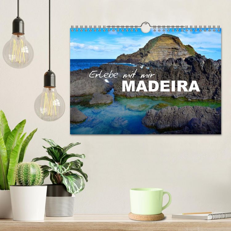 Produktbild: Erlebe mit mir Madeira (Wandkalender 2026 DIN A4 quer), CALVENDO Monatskalender