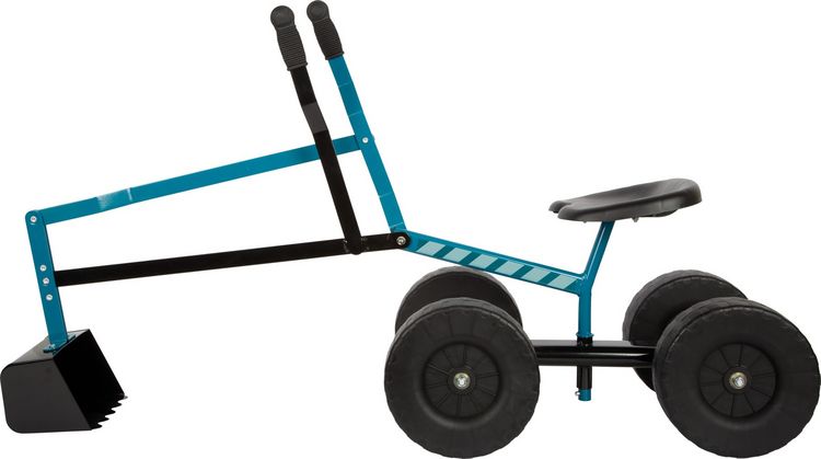 Produktbild: small foot 12798 - Bagger mit R&auml;dern blau