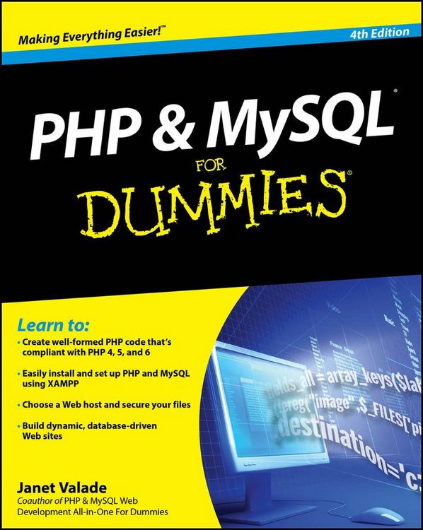 Produktbild: PHP and MySQL For Dummies