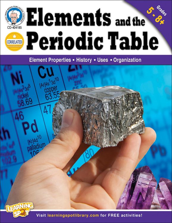Produktbild: Elements and the Periodic Table, Grades 5 - 8