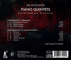 Produktbild: Aitchison: Klavierquintette